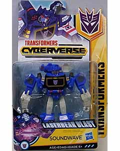 HASBRO アニメ版 TRANSFORMERS CYBERVERSE WARRIOR CLASS SOUNDWAVE 台紙傷み特価